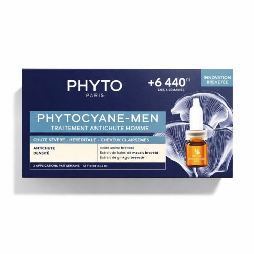 Phyto ampulės nuo plaukų slinkimo vyrams 12 x 5ml
