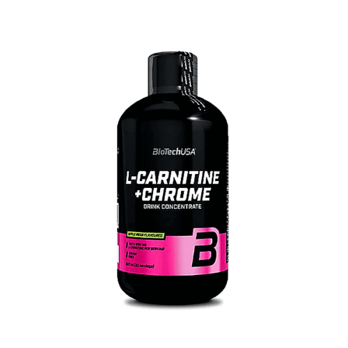 BiotechUSA skystas L-karnitinas su chromu ir pantoteno rūgštimi 500ml