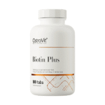 OstroVit Biotinas Plius plaukams ir odai 100 tablečių