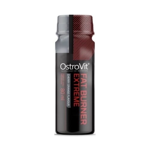 Ostrovit Extreme Fat Burner Shot 80 ml – galingas energijos ir riebalų deginimo šaltinis