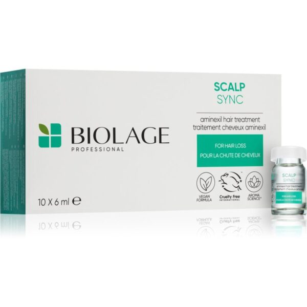 Biolage tonikas nuo plaukų slinkimo – 10 ampulių pakuotė