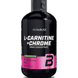 BiotechUSA skystas L-karnitinas su chromu ir pantoteno rūgštimi