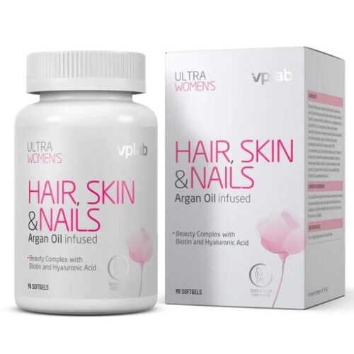 VPLAB vitaminų, mineralų kompleksas odai, plaukams ir nagams