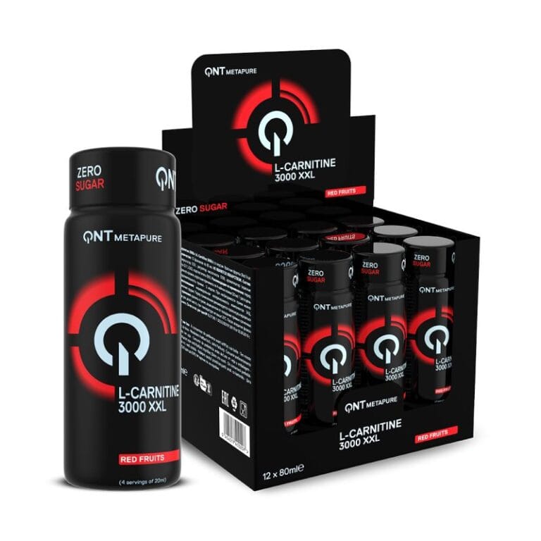 QNT MOVE L-KARNITINO šotai 3000 mg – skystas L-karnitinas be cukraus