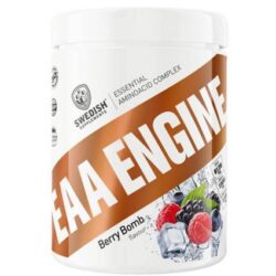 Swedish amino rūgštys Raspberry skonis – EAA ir BCAA milteliai sportui
