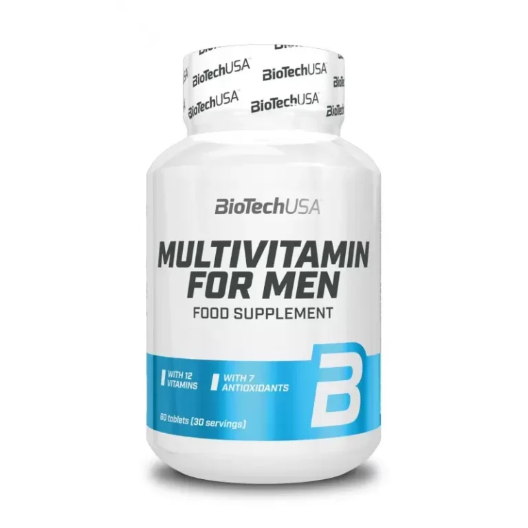 BioTech USA Multivitaminu mineralų kompleksas 100 tablečių – pilnas mineralų kompleksas kaulams, raumenims ir imuninei sistemai palaikyt