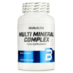 BioTech USA Multivitaminu mineralų kompleksas 100 tablečių – pilnas mineralų kompleksas kaulams, raumenims ir imuninei sistemai palaikyt