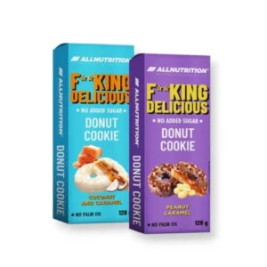 Allnutrition Sausainiai FITKING Donut Cookie 128 g