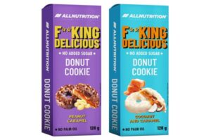 Allnutrition Sausainiai FITKING Donut Cookie 128 g