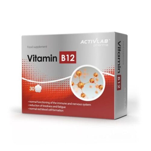 Activlab Vitaminas B12. 30kaps.