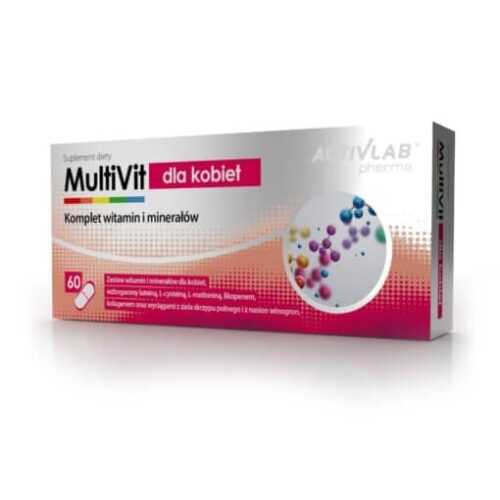 ActivLab Multivitaminai Moterims 60 kapsulių