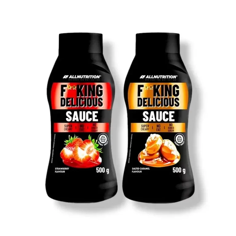 Allnutrition Fitking Delicious Padažas Salted Caramel 500 g