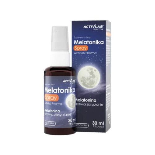 ActivLab Melatonino lašai 30 ml – melatoninas miego ciklui palaikyti