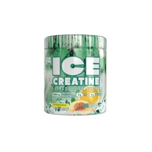 Fitness Authority Ice Kreatinas 300 g – kreatino monohidratas sportuojantiems