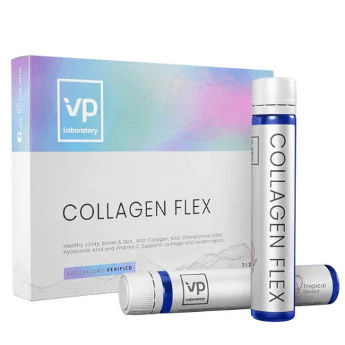 Vplab Collagen Flex Šotai 7 x 25 ml skystas kolageno papildas sąnariams