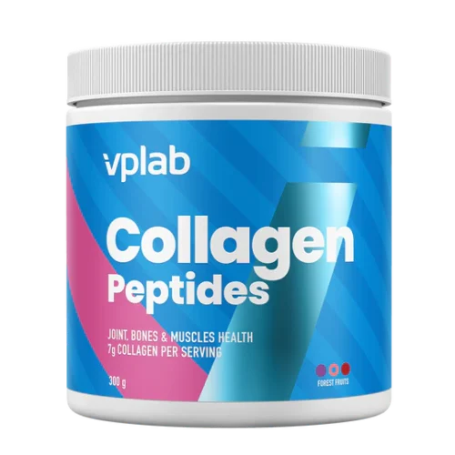 Vplab Collagen Peptides Sąnariams 300 g miško uogų skonio kolageno milteliai