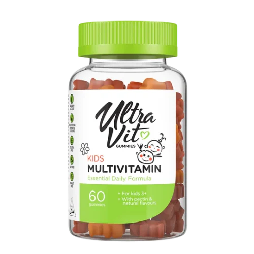 Ultra vit guminukai multivitaminai vaikams 60 guminukų papildas