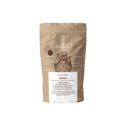 Širdžiai biri žolelių arbata 70 g Dr E Šimkūnaitė