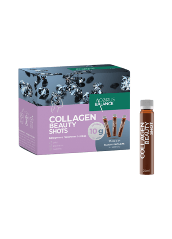Collagen beauty Šotai odai plaukams nagams 14 x 25 ml skystas kolagenas
