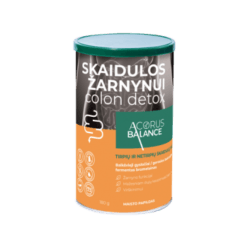 Skaidulos žarnynui Colon detox 180 g milteliai žarnyno funkcijai