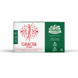 Gracija Sistema žolelių arbata kepenims ir virškinimui Žolynėlis 20 pakelių