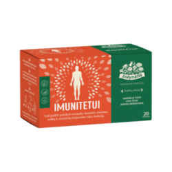 Imunitetui žolelių arbata kvėpavimo takams Žolynėlis 20 pakelių