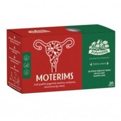 Moterims žolelių arbata normaliam mėnesinių ciklui Žolynėlis 20 pakelių