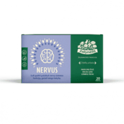 Nervus žolelių arbata nervų sistemai Žolynėlis 20 pakelių