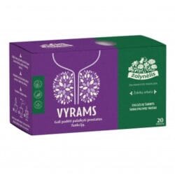 Vyrams žolelių arbata prostatai Žolynėlis 20 pakelių