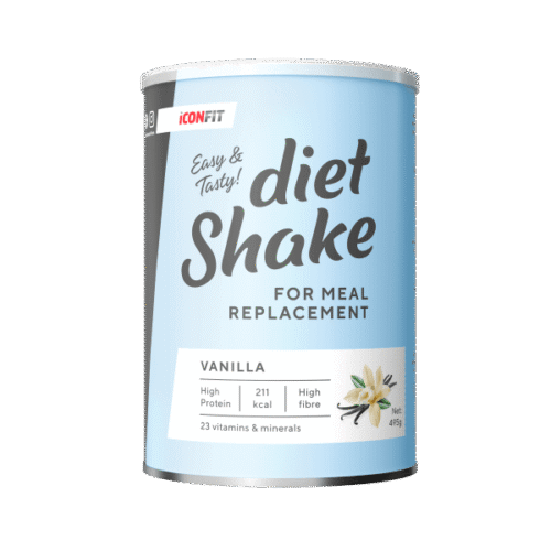Iconfit Diet Shake vanilinis dietinis kokteilis svorio kontrolei 495g