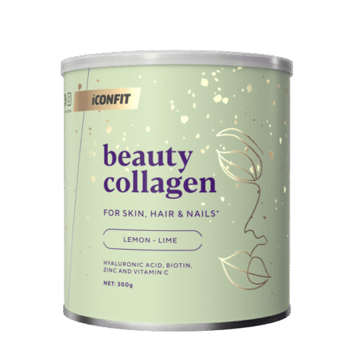 Iconfit Beauty Collagen kolagenas odai plaukams nagams citrinų ir laimo skonio 300g