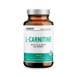 L-karnitinas svorio kontrolei Iconfit kapsulės 90kaps