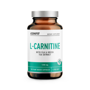 L-karnitinas svorio kontrolei Iconfit kapsulės 90kaps