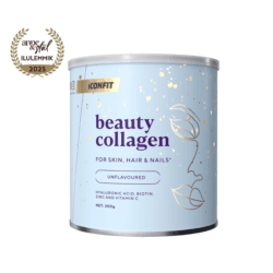 Iconfit Beauty Collagen kolagenas odai plaukams nagams naturalaus skonio 300g