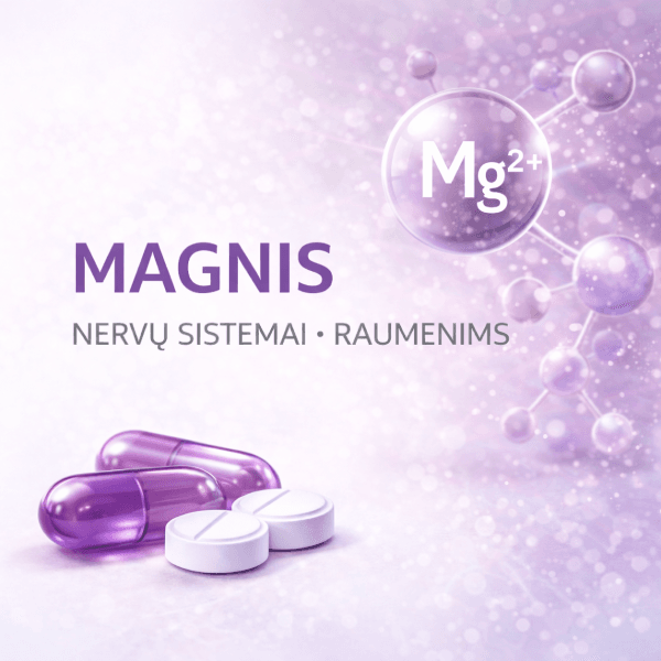 Magnis nervų sistemai ir raumenims | DRshape