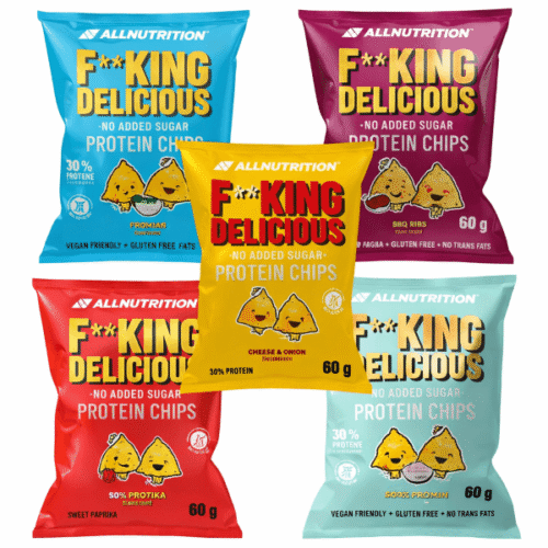 Fitking Delicious proteino chipsai baltyminiai traškučiai 60g