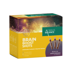 Brain Boost Shots Acorus Balance protinei veiklai 14x25 ml