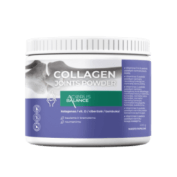collagen Joints Powder sąnariams Acorus Balance kolageno 400g milteliai