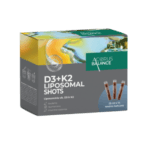 D3 K2 Liposomal Shots Acorus Balance liposominis vitaminas D3 K2 14x25 ml