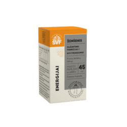 Ženšenis energijai kapsulės Švenčionių vaistažolės 45 kapsulės