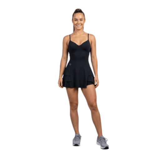 sportinė suknelė moterims DR Flow juoda