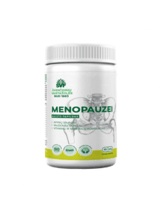 Papildas menopauzei Švenčionių vaistažolės 60 kapsulių vitaminai augaliniai ekstraktai