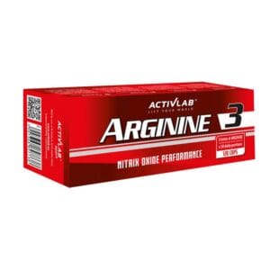 ActivLab Arginine 3 L-argininas 120 kapsulių