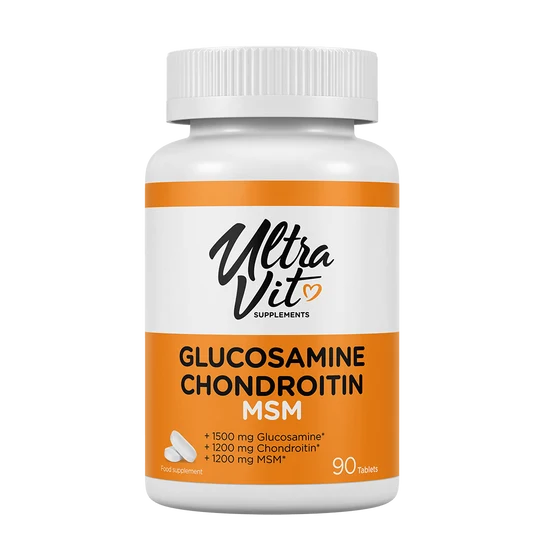 UltraVit Glucosamine Chondroitin MSM sąnariams 90 tablečių