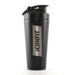 ICONFIT Reforce nerūdijančio plieno plaktuvė 800 ml – juoda