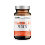 ICONFIT vitaminas D3 2500 TV, Su vynuogių sėklų aliejumi, 90 kapsulių