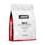ICONFIT Reco atstatomasis gėrimo mišinys – braškių skonio, 1 kg