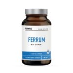 ICONFIT geležis su C vitaminu (bioaktyvus geležies diglicinatas), 20 mg, 90 kapsulių