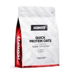 ICONFIT Greito paruošimo baltymų dribsniai - obuolių-cinamono skonio 1 kg
