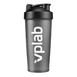 VPLAB plaktuvė su maišymo rutuliuku 700 ml juoda